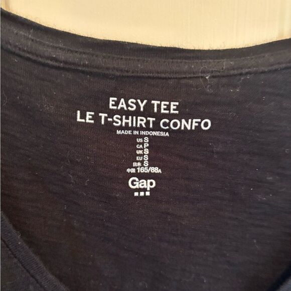 GAP Black Easy Tee Dress size S - Picture 3 of 4